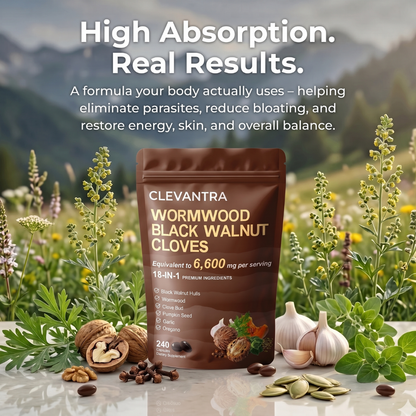 Wormwood Black Walnut – Natural Parasite Balance Reset