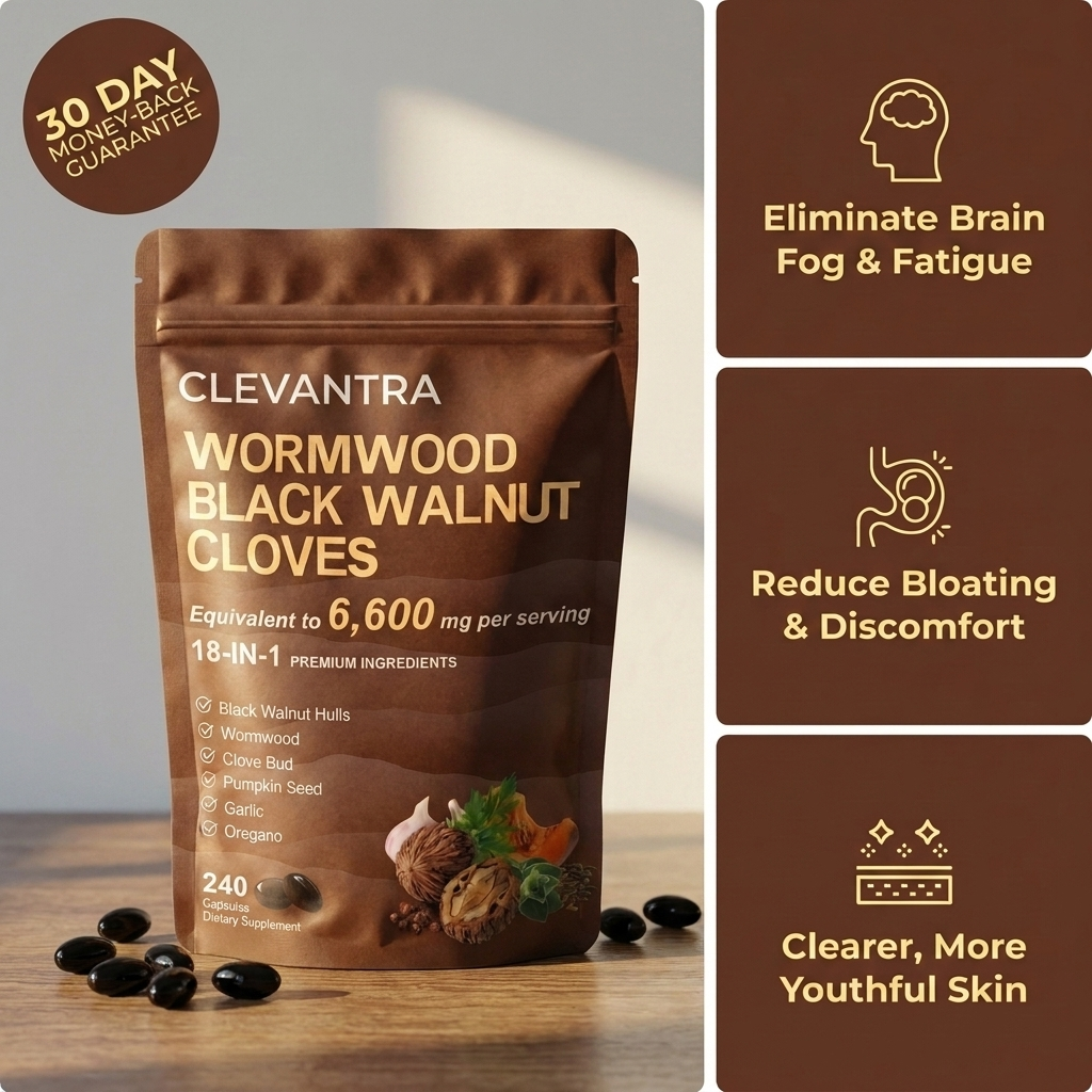 Wormwood & Black Walnut Clove Softgels